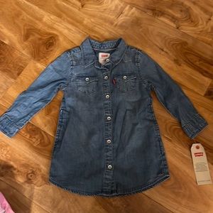 Levis button up long sleeve